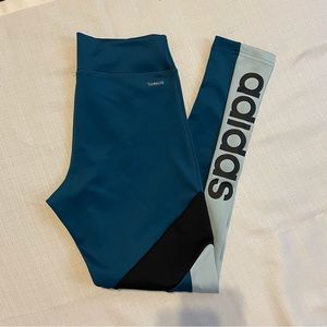 Adidas Climalite Teal Leggings